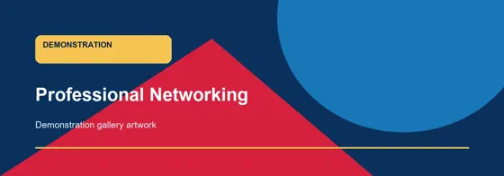Sample artwork for Professional Networking