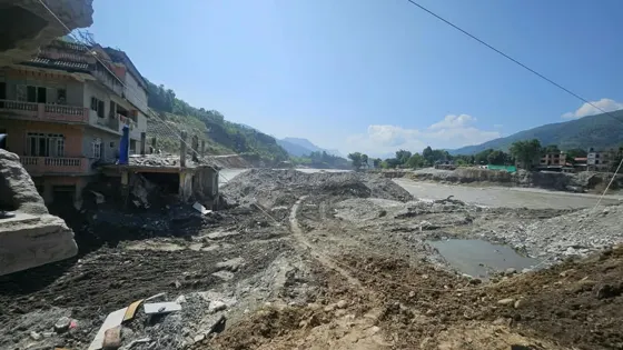 MNBC Nepal Flood Relief Mission documenting humanitarian efforts, affected communities and disaster recovery activities.